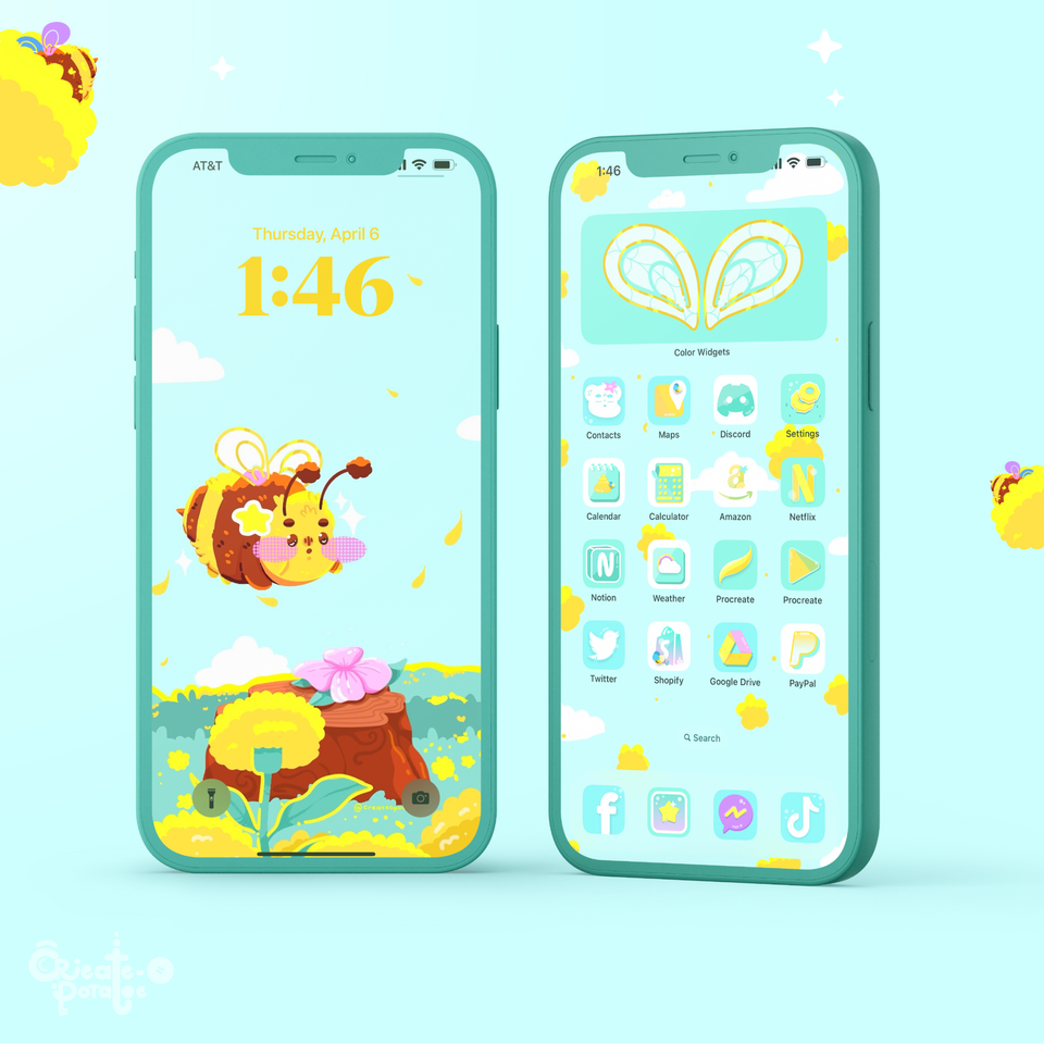 finding spring theme